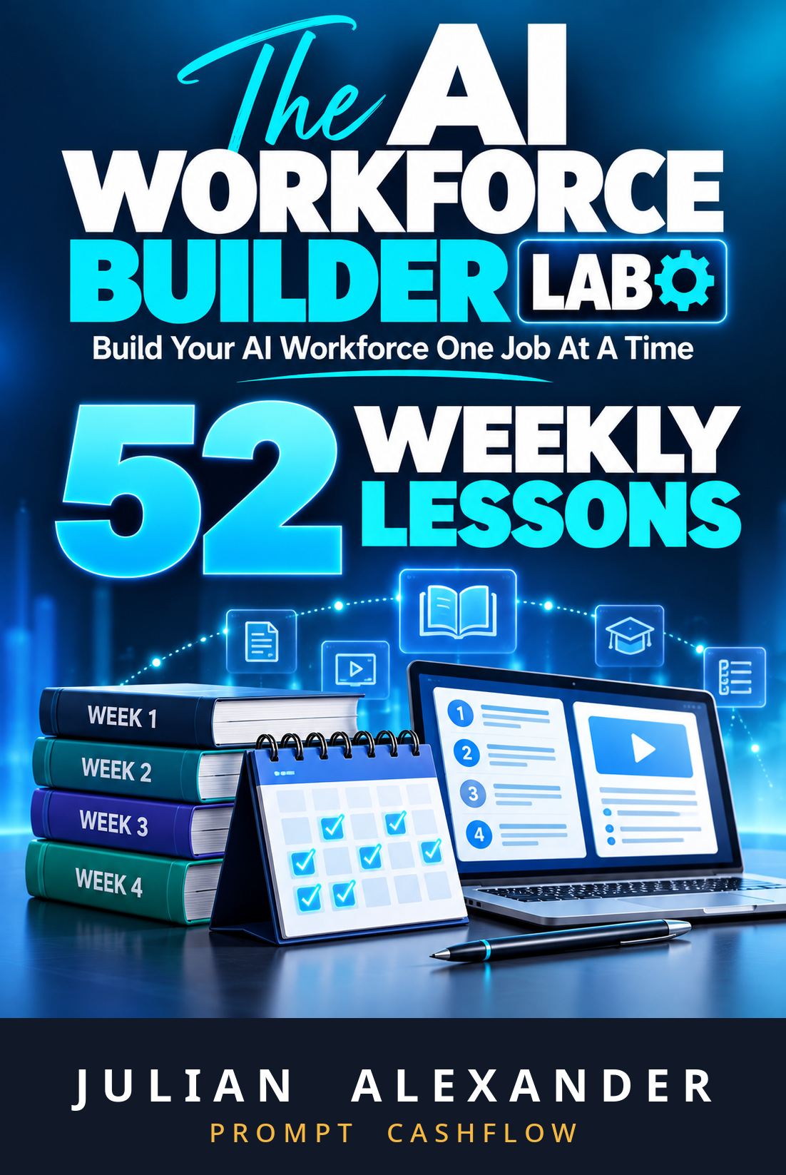 The AI Workforce Builder Lab — 52 Weekly Lessons, by Julian Alexander